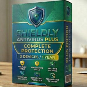 Shieldly Antivirus Plus (3 Devices / 1 Year)